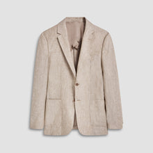 Load image into Gallery viewer, Bugatchi - Two Button Linen Blazer - Sand
