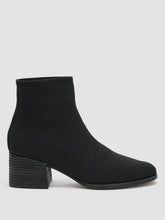 Load image into Gallery viewer, Eileen Fisher - Paron Crepe Stretch Wedge Bootie - Black
