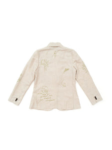 Lingua Franca - Waverly Linen Blazer - Natural