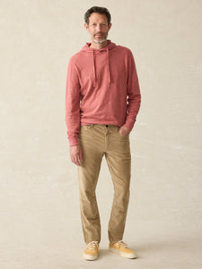 Faherty - Stretch Terry Corduroy 5-Pocket Pant -Ary Barley