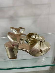 PieSanto - Alfa Platino Sandal - Gold