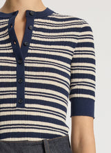 Load image into Gallery viewer, A.L.C. - Fisher Top - Navy/White
