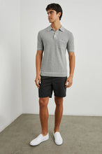Load image into Gallery viewer, Rails - Hardy Polo Shirt - Grey Melange
