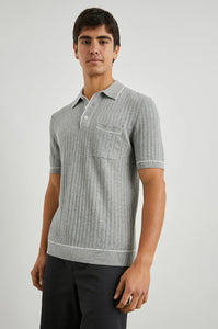 Rails - Hardy Polo Shirt - Grey Melange