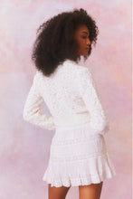 Load image into Gallery viewer, Love Shack Fancy - Hyacinth Knit Cardigan - White
