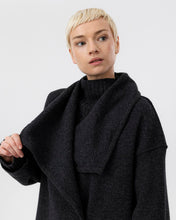 Load image into Gallery viewer, Holebrook - Astrid Wide Coat - Anthracite Mel.
