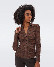 Load image into Gallery viewer, DVF - Nathaniel Reversible Top - Fall Leaves
