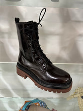 Load image into Gallery viewer, Homers - Golva Lace Up Patent Leather Boots - Superluxe Testa (Brown)
