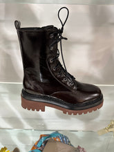 Load image into Gallery viewer, Homers - Golva Lace Up Patent Leather Boots - Superluxe Testa (Brown)
