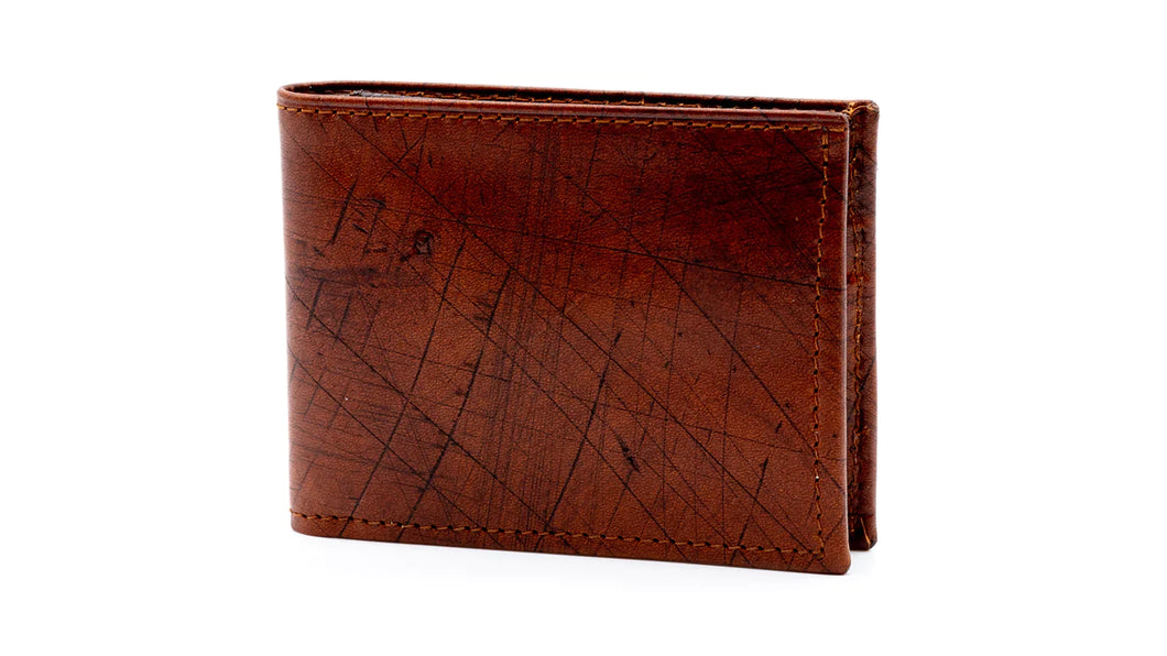 Martin Dingman - Italian Billfold Wallet - Antique Chesnut