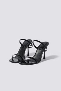 SIMKHAI - Siren Heel - Black Patent Leather