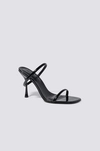 SIMKHAI - Siren Heel - Black Patent Leather