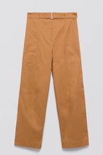 Load image into Gallery viewer, SIMKHAI - Jenny Belted Cropped Pant - Hickory
