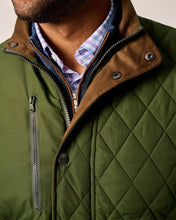 Load image into Gallery viewer, Johnnie O - Juno Quilted Snap Jacket-Mangrove
