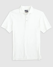 Load image into Gallery viewer, Johnnie O - Shoreline Cotton Pique Polo - White
