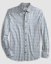 Load image into Gallery viewer, Johnnie O -Hangin&#39; Out Performance Button Up Shirt - Tally - Light Grey
