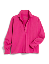 Load image into Gallery viewer, Frank &amp; Eileen - Patrick Popover Henley - Magenta
