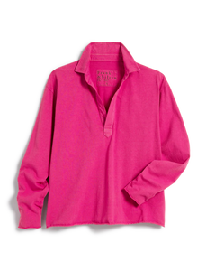 Frank & Eileen - Patrick Popover Henley - Magenta