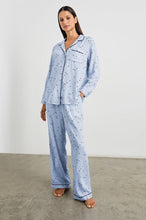 Load image into Gallery viewer, Rails - Luna Pajama Set - Flocked Cosmic Stripe
