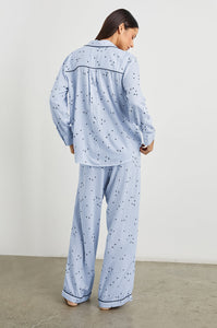 Rails - Luna Pajama Set - Flocked Cosmic Stripe