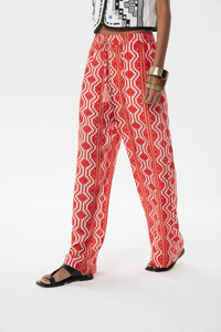 Maria Cher - Ayacuocho Africa Pant - Ethnic Red