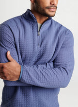 Load image into Gallery viewer, Peter Millar - Quad Quilted Quarter Zip - Galaxy
