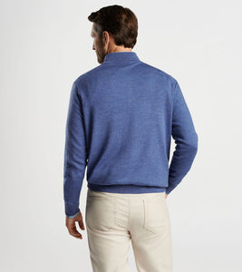 Peter Millar - Autumn Crest Quarter-Zip - Ocean Blue