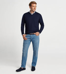 Peter Millar - Autumn Crest V-Neck - Navy