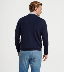 Peter Millar - Autumn Crest V-Neck - Navy