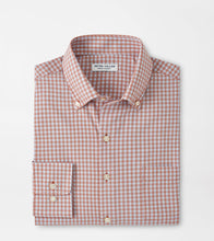 Load image into Gallery viewer, Peter Millar - Murray Performance Poplin Sport Shirt - Burnt Orange
