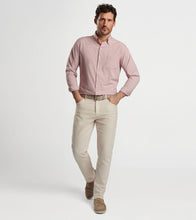 Load image into Gallery viewer, Peter Millar - Murray Performance Poplin Sport Shirt - Burnt Orange
