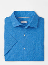 Load image into Gallery viewer, Peter Millar - Sea Swell Cotton-Stretch Sport Shirt - Blue Granite
