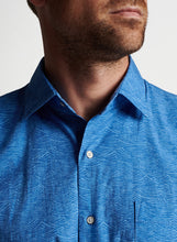 Load image into Gallery viewer, Peter Millar - Sea Swell Cotton-Stretch Sport Shirt - Blue Granite
