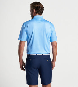 Peter Millar - I'll Have It Neat Performance Jersey Polo - Cottage Blue