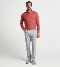 Load image into Gallery viewer, Peter Millar - Perth Oval Stitch Performance Quarter-Zip - Cape Red
