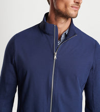 Load image into Gallery viewer, Peter Millar - Solstice Performance Hybrid Full Zip Cardigan - Navy
