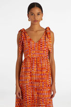 Load image into Gallery viewer, Marie Oliver - Gigi Maxi Dress - Clementine Check
