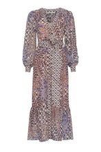 Load image into Gallery viewer, Marie Oliver - Hannon Dress - Anise Lattice
