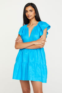 Marie Oliver - Kara Dress - Bondi Blue
