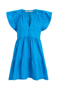 Marie Oliver - Kara Dress - Bondi Blue