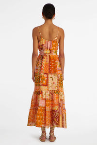 Marie Oliver - Kinley Dress - Poppy Patchwork