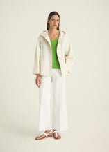 Load image into Gallery viewer, ROSSO35 - Technical Linen-Cotton Blend Hooded Jacket - Light Beige
