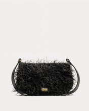 Load image into Gallery viewer, Frances Valentine - Small Teddy Gotham Shag Bag - Black
