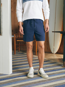Faherty - The Essential Drawstring Short - Washed Navy