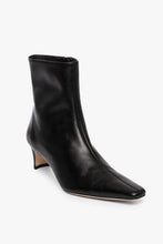 Load image into Gallery viewer, STAUD - Wally Leather Ankle Boot - Black
