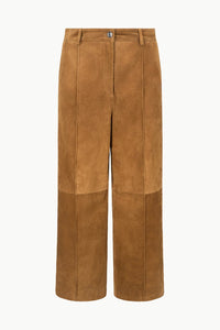 Staud - Masonry Pant Suede -Tan