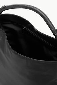 STAUD - Perry Hobo Bag - Black Nylon