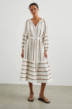 Load image into Gallery viewer, Rails - Vittoria Dress - Coconut Stripe
