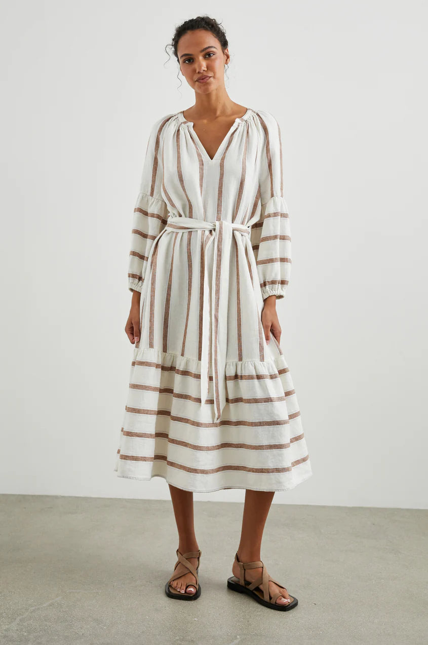 Rails - Vittoria Dress - Coconut Stripe