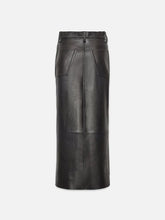 Load image into Gallery viewer, FRAME - Midaxi Leather Skirt - Black

